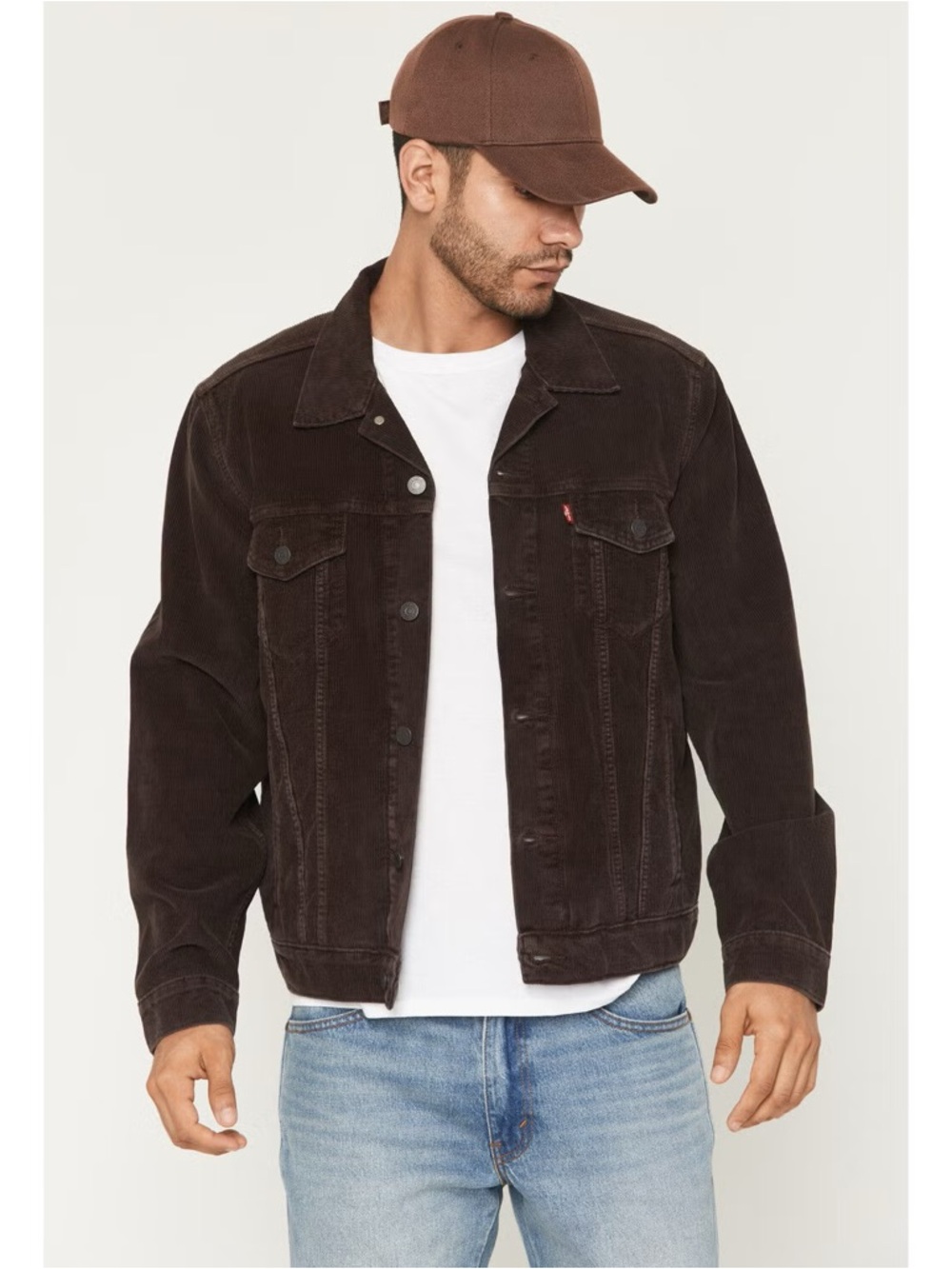 Levi's Brown Corduroy Trucker Jacket